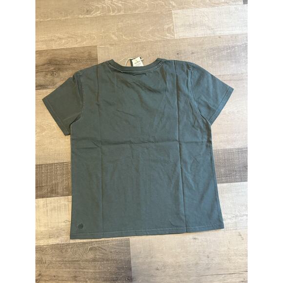 Alpine Design Shirt Mens Medium Green Crew Neck Short Sleeve Organic Cotton Tee - Picture 6 of 9